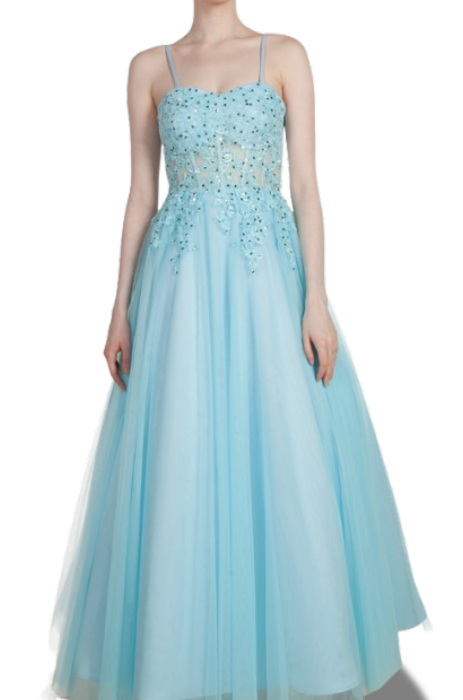 Corset bodice dress with tulle skirt - SPECIAL ORDER ONLY
