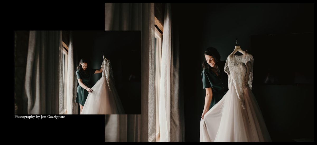 Designer bridal gowns Strutt design studio
