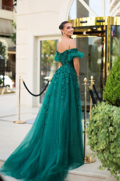 Garnet gown by Tina Holly