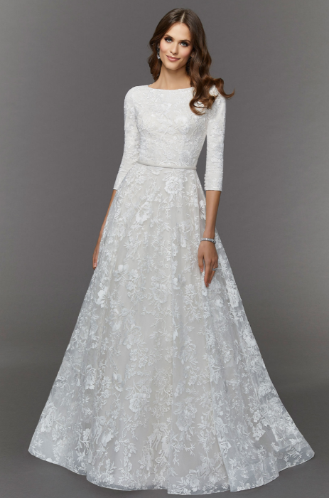 Morilee Eliana long sleeve wedding dress